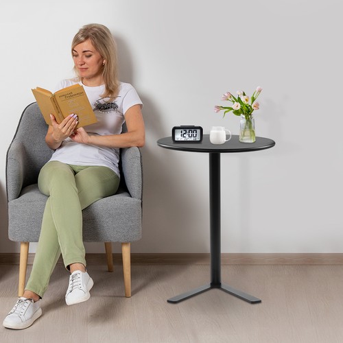 Black round side - round,