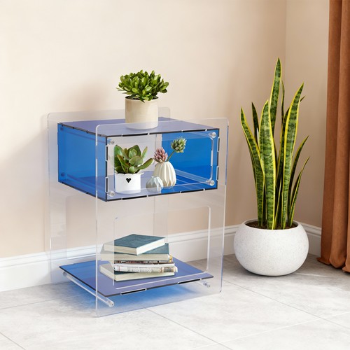 Modern design blue acrylic - design,