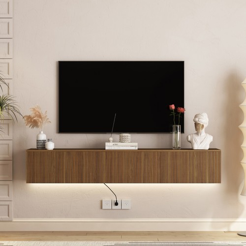 Modern led floating stand - modern,
